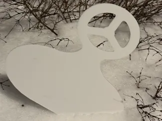 Swedish Snow Bum Sled (Stjärtlapp)