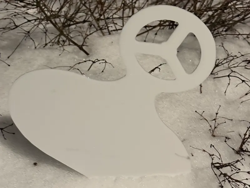 Swedish Snow Bum Sled (Stjärtlapp)