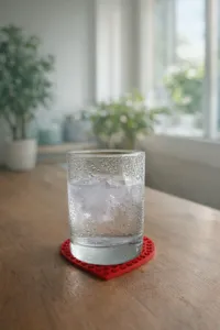 Dessous de verre cœur — Saint-Valentin — photo 3