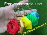 Fidget hexagonal à emboîtements — photo 1