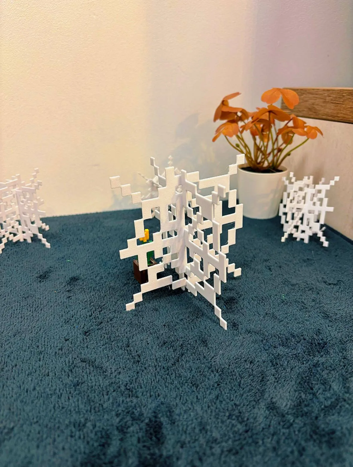 Minecraft Halloween Spider Web EASY TO PRINT view 2