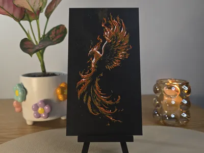 Phoenix 2D art