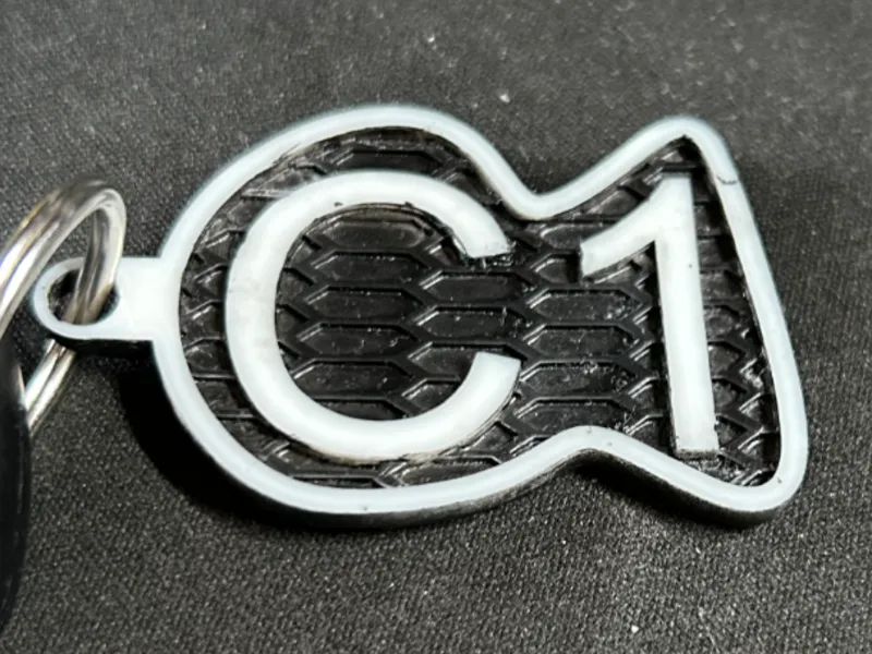 Citroën c1 keychain