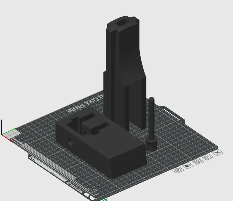 Mamad Lock full 3D printed מנעול מודפס לממ"ד 