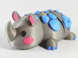 Фигурка Rhino с артикулирани части