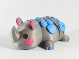 Фигурка Rhino с артикулирани части