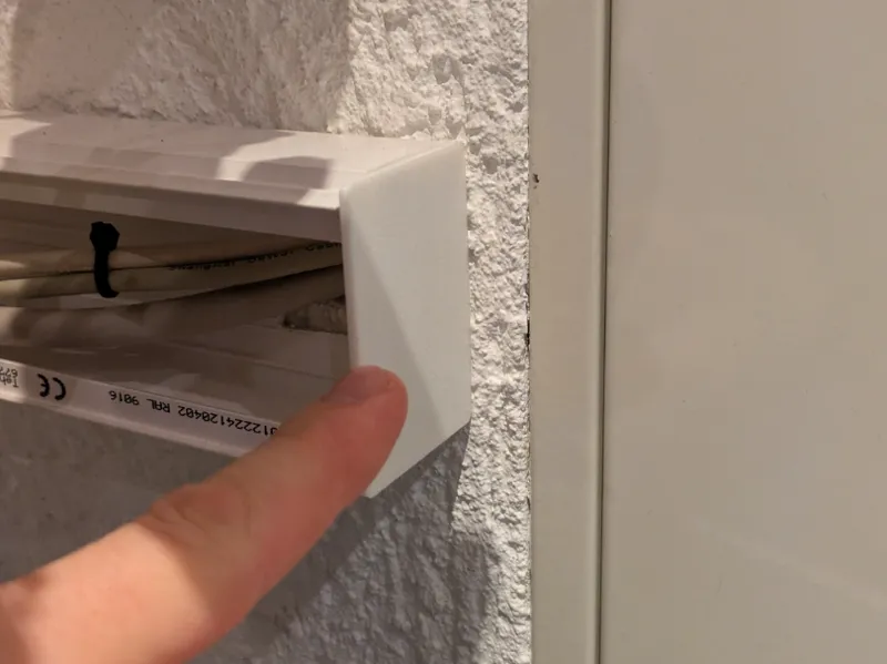 Hager LF Kabelkanal 60x90 Endabdeckung Endstück
