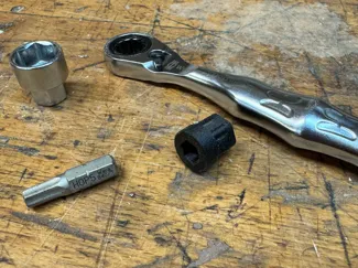WERA Zyklop Mini 2 ratchet adapter standard bit