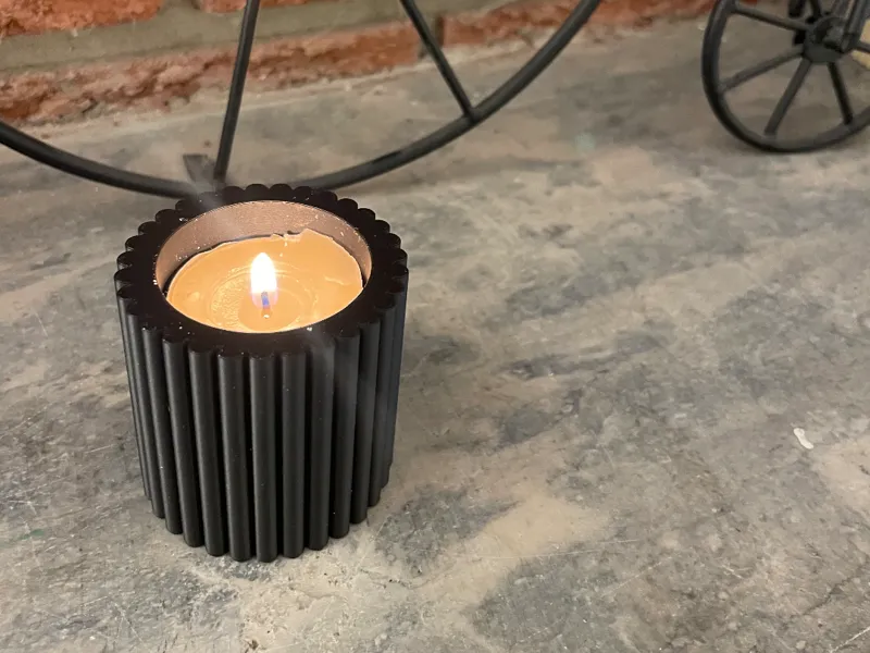Candle tea light holder 40mm/55mm/70mm(reversible)