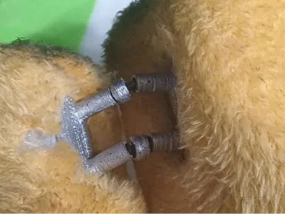 "The Yellow Rabbit" cosplay ear hinge
