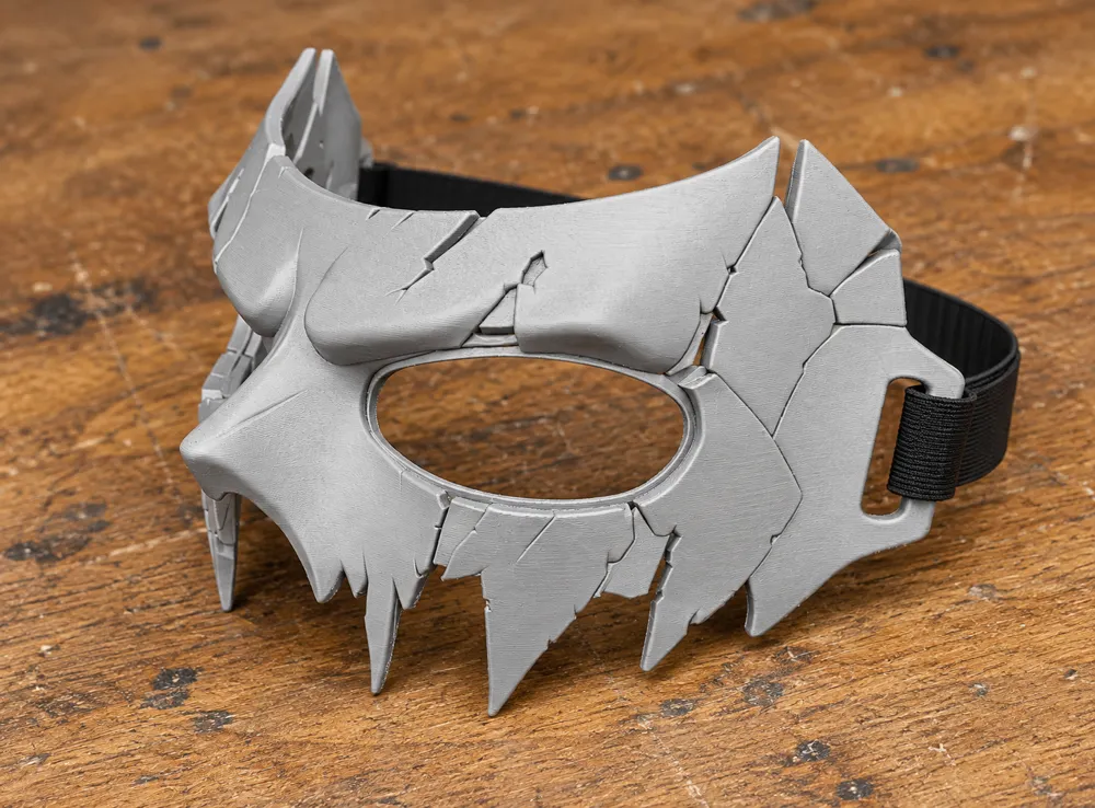 Differant Masks Shattered Skull Mask – Halloween Edition - Free 3D Print Model - MakerWorld
