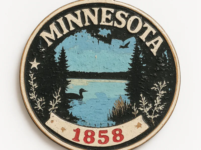 Minnesota Key Chain