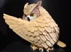 10cm high plush surface - eyeballs, bird's beak are separate, hand-painted parts