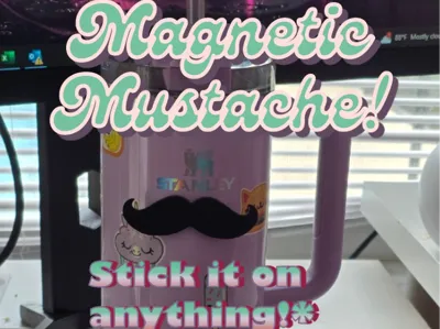 Magnetic Mustache