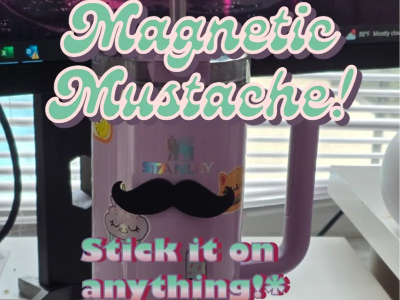 Magnetic Mustache