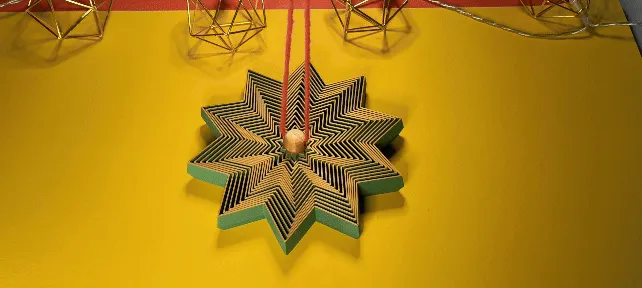 Pop Up Christmas Tree Fidget Ornament view 2