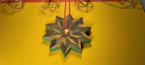 Pop Up Christmas Tree Fidget Ornament view 2
