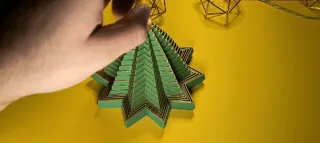 Pop Up Christmas Tree Fidget Ornament