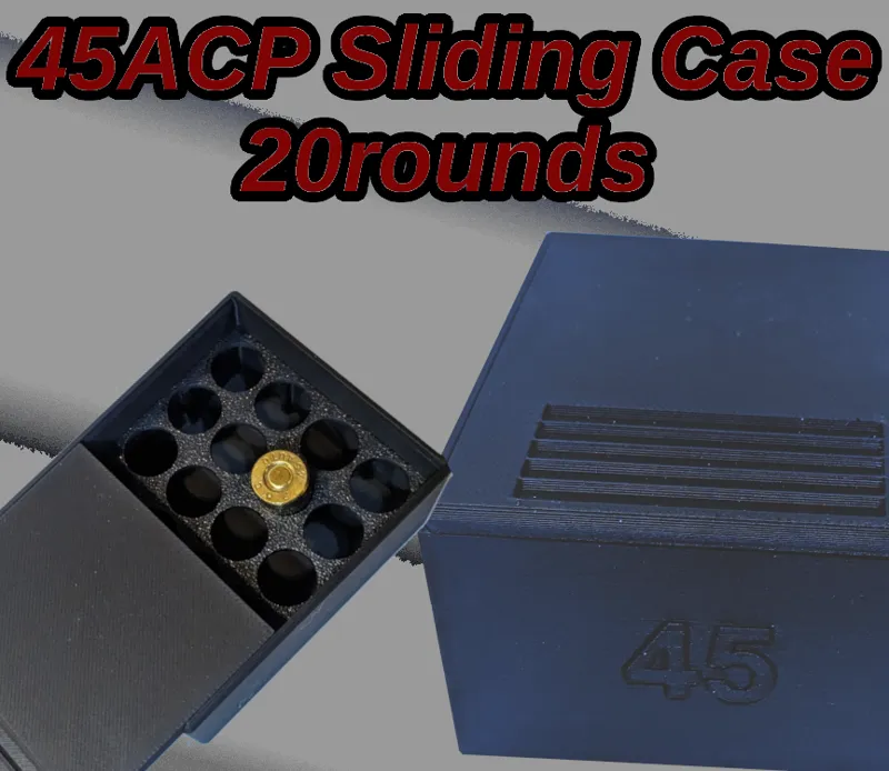 45ACP Sliding Case - 20 Rounds