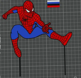 Spiderman Wall Colour AMS