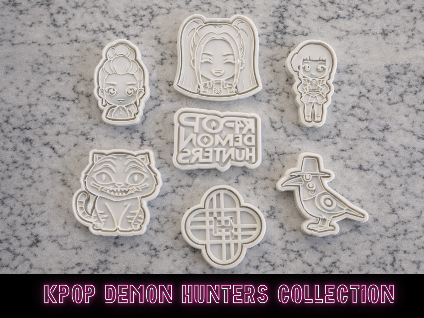 KPop Demon Hunters Cookie Cutter Set Collection 