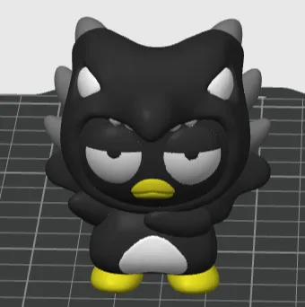 Badtz Maru Red Eyes Black Dragon