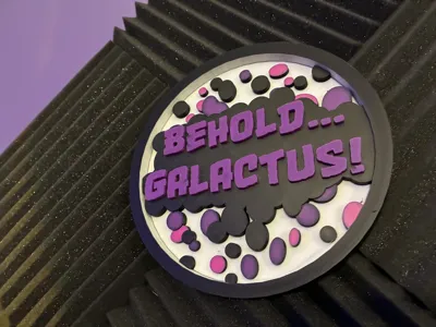 Behold... Galactus Wall Art Sign