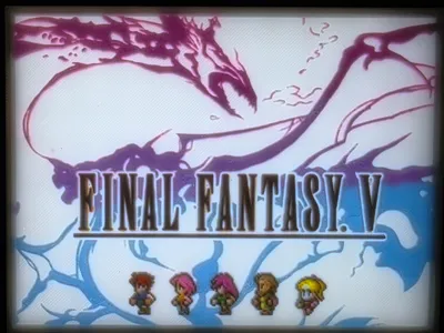 Final Fantasy V Lithophane