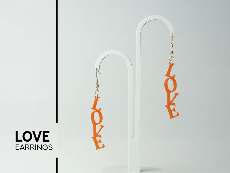 LOVE - earrings
