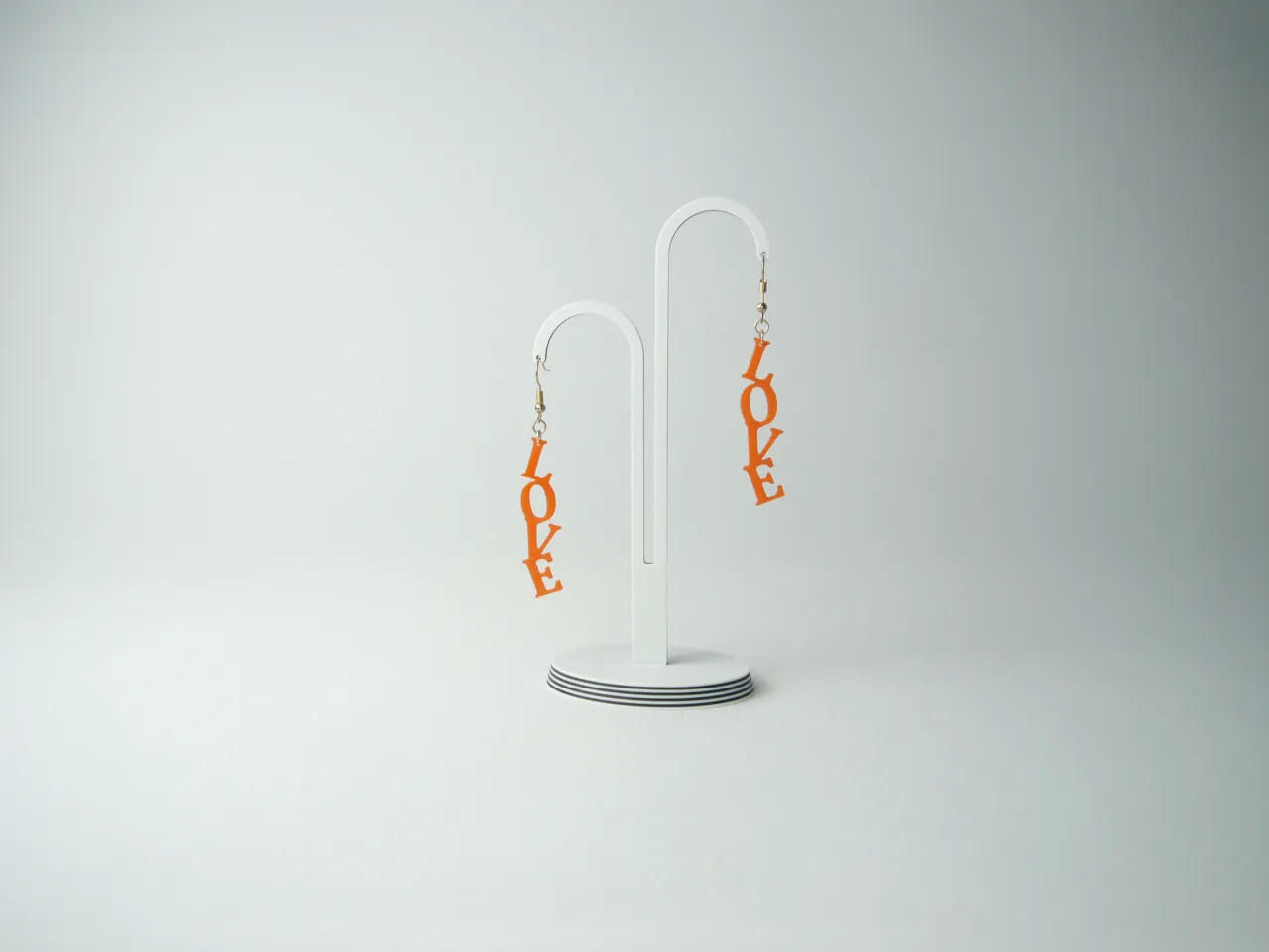 LOVE - earrings view 2