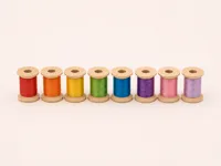 Nine spools