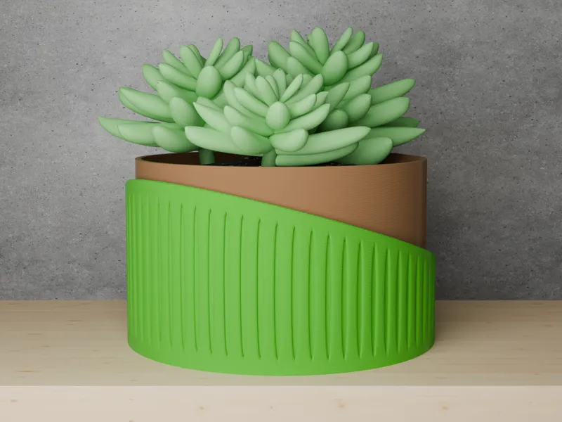 Self watering plant pot - Luca