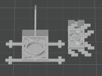 10mm*2mm磁鐵,22層暫停,0.12mm layer, 2 walls, 10% infill