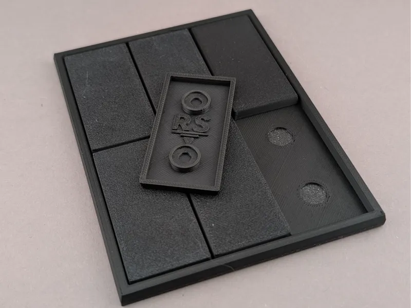Fantasy Movement Tray 3x2 & rectangle base 60x30mm