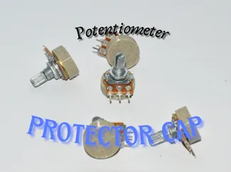 Potentiometer protection cap