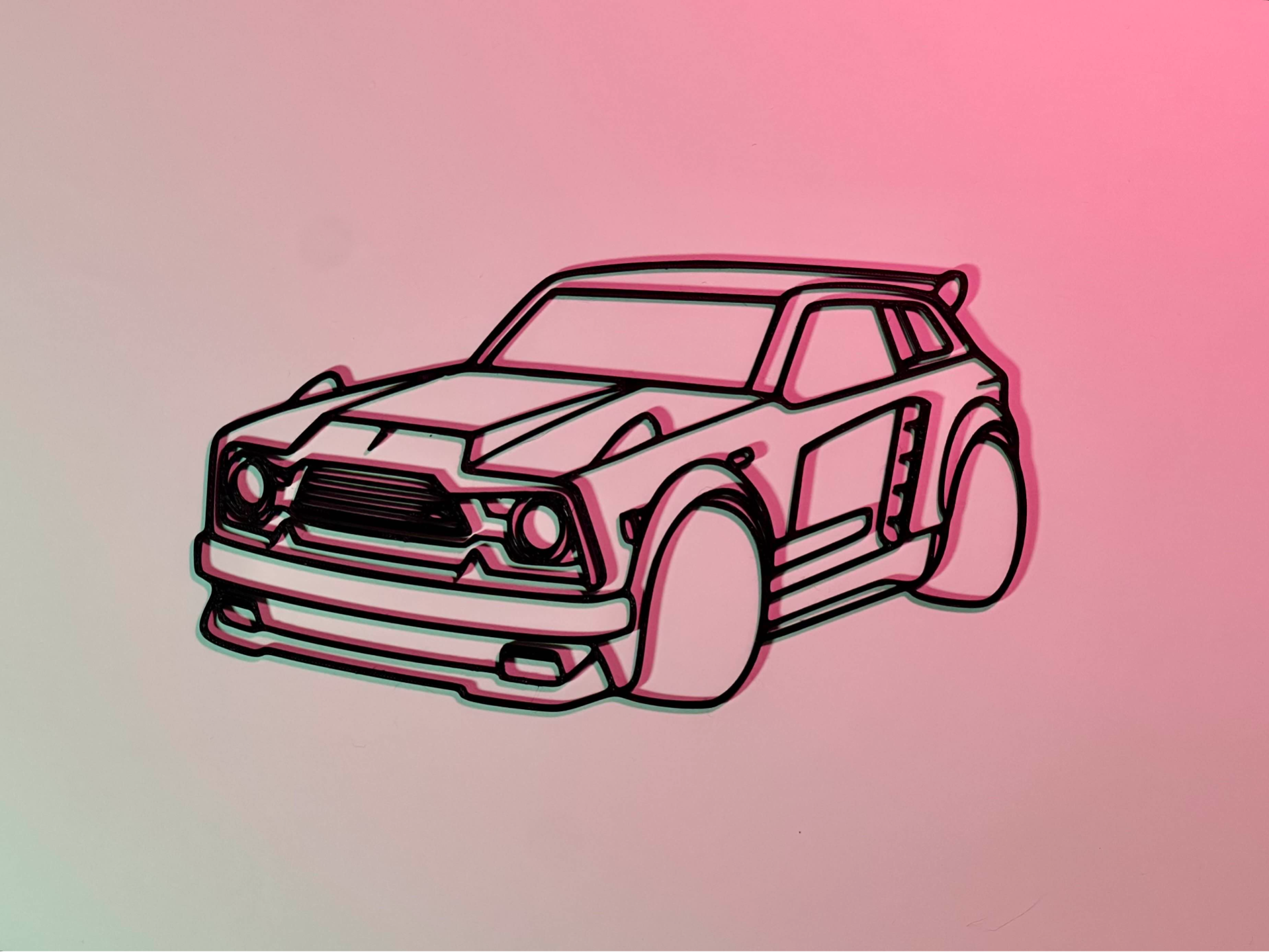 Art mural Fennec Rocket League
