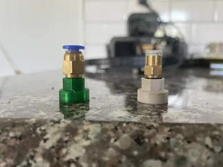 Magnetic PTFE coupler