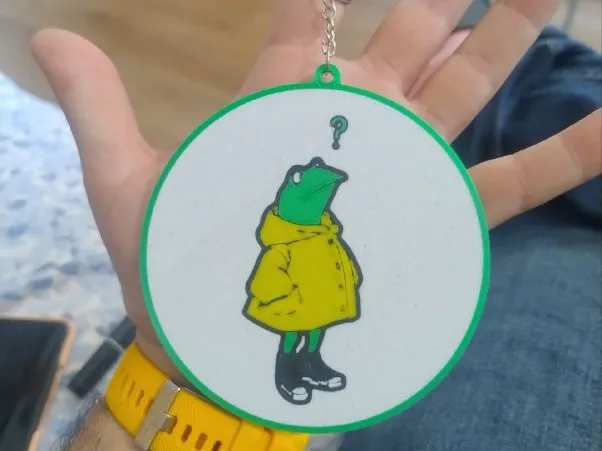 Frog  Giant keychain 