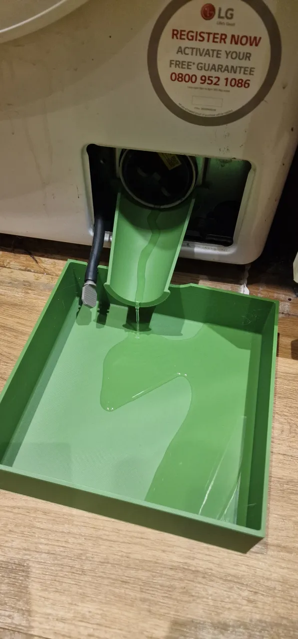 Washing Machine Drain funnel view 2