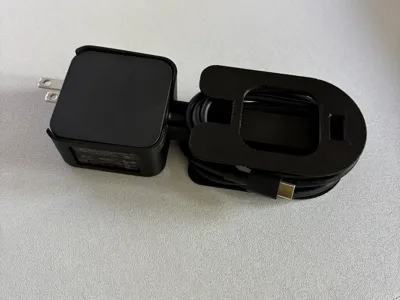 Steam Deck LCD Charger Holder (NA plug, leave on)