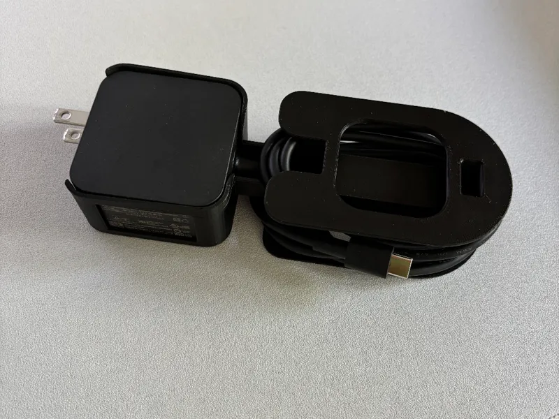 Steam Deck LCD Charger Holder (NA plug, leave on)