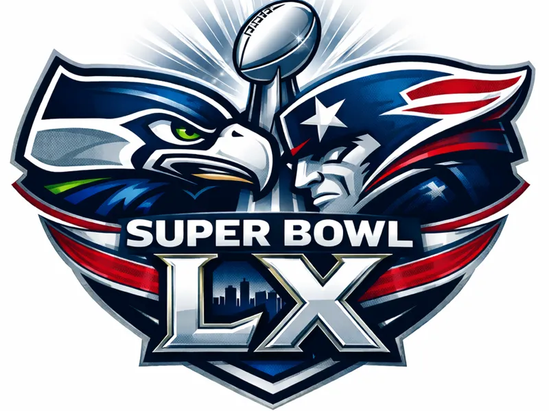SEAHAWKS VS PATRIOTS GAME DAY READY WEARABLE LOGO