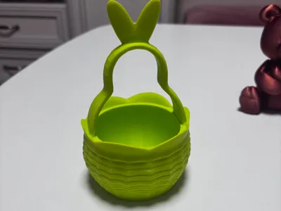 Easter bunnies bowl