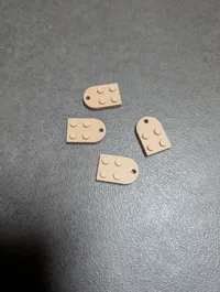 Pendentif cœur en briques à assembler — photo 3