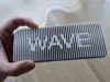 WAVE - sunken text