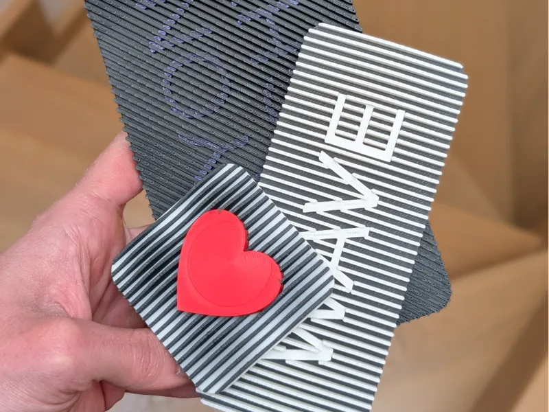 Ripple Text Generator | Parametric Plate