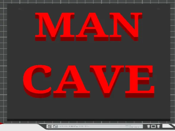 Man Cave Sign