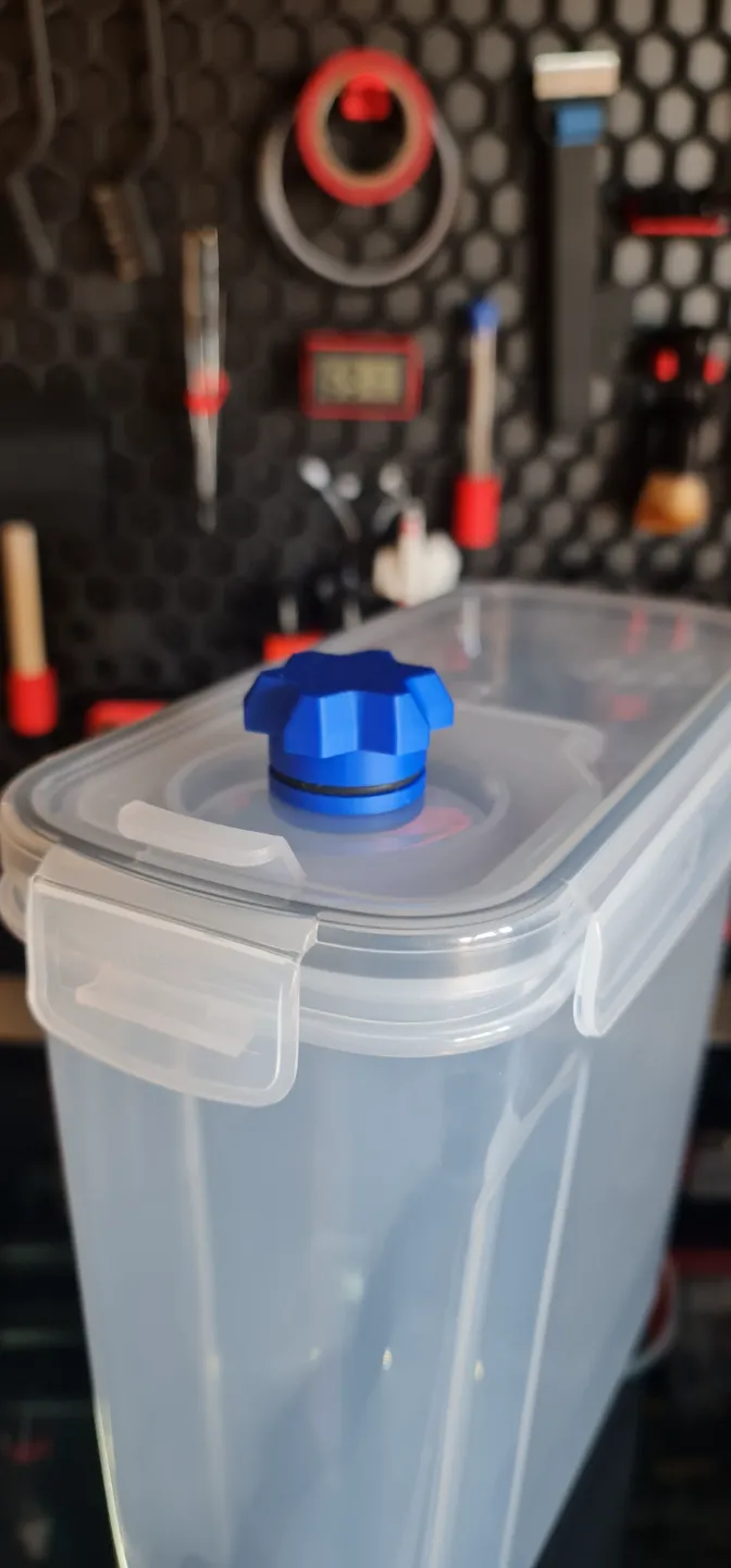 Dry Box PTFE Screw On Lid for PC4-M10