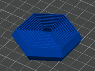 Hexagon fidget toy