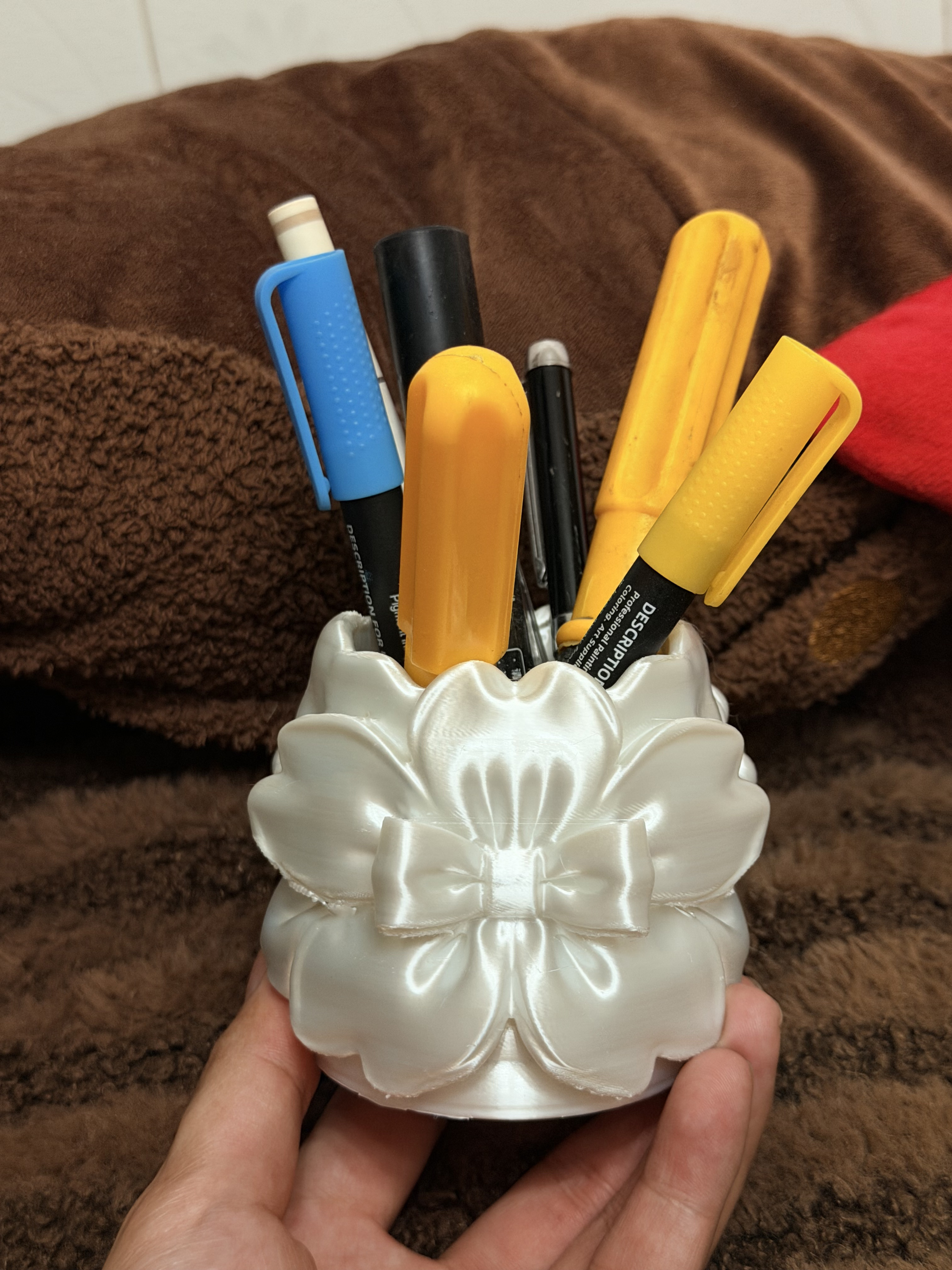 Miniatura 1 do modelo 3D 樱花丝绸容器